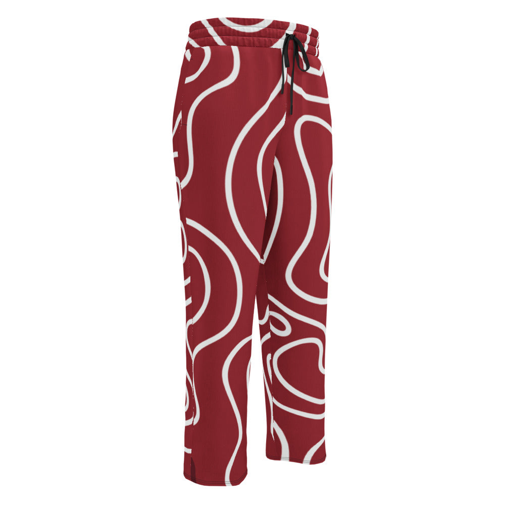 Red Phantom | Wide-leg joggers