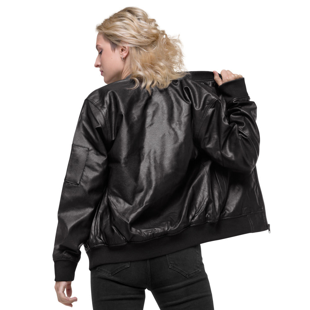 Faux-Leather Jacket