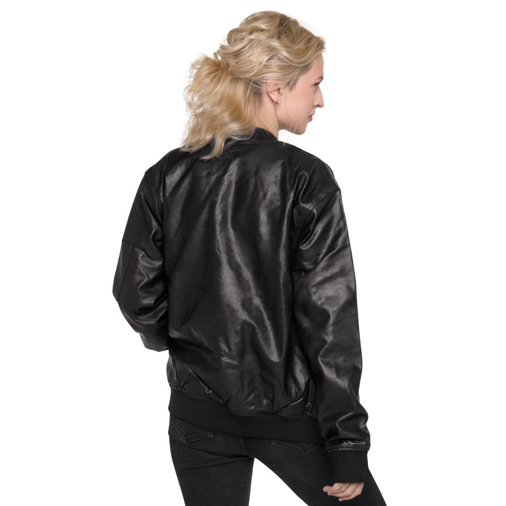 Faux-Leather Jacket