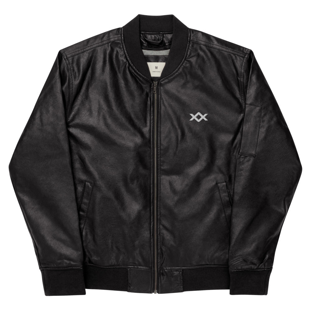 Faux-Leather Jacket