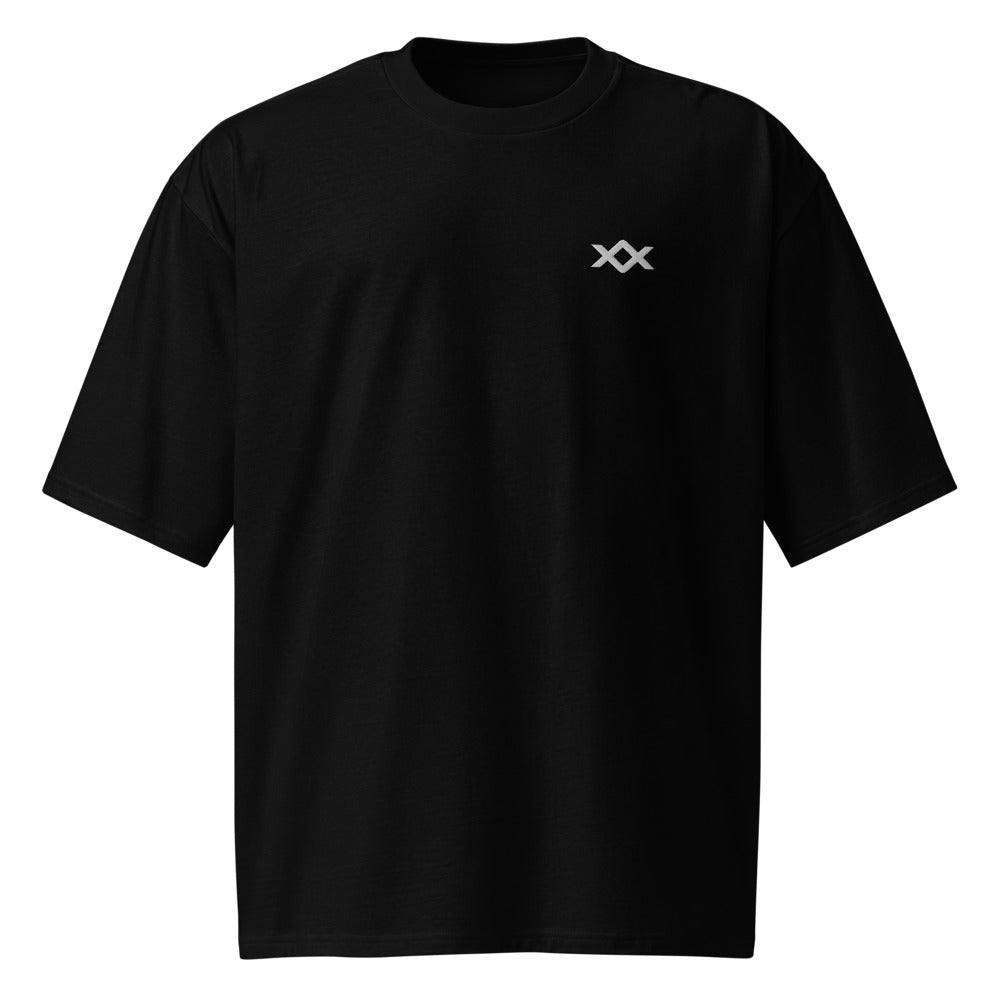 Oversized heavyweight t-shirt (black)