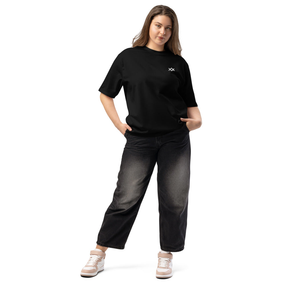 Oversized heavyweight t-shirt (black)