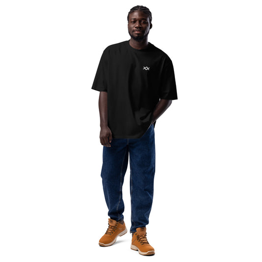 Oversized heavyweight t-shirt (black)