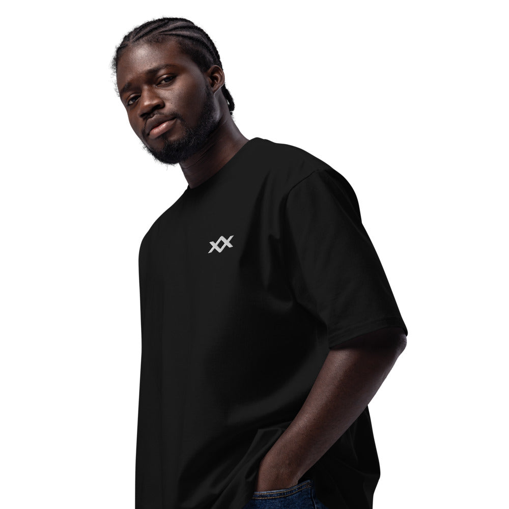 Oversized heavyweight t-shirt (black)