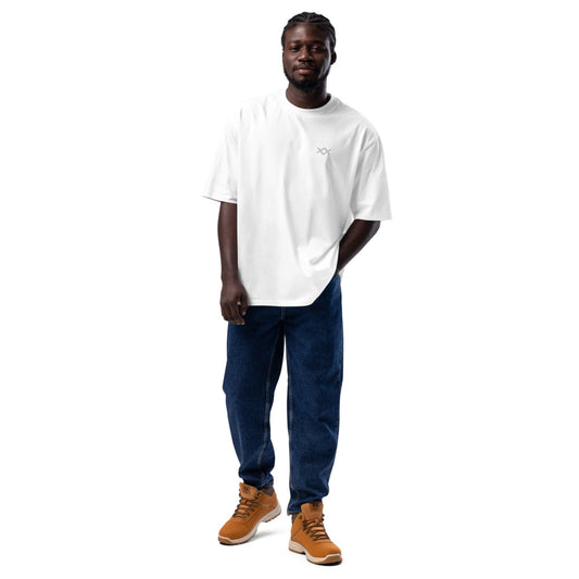 Oversized heavyweight t-shirt (white)