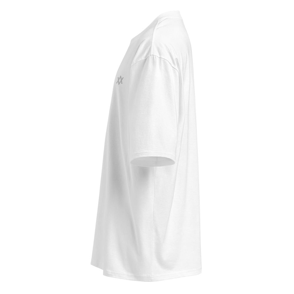 Oversized heavyweight t-shirt (white)