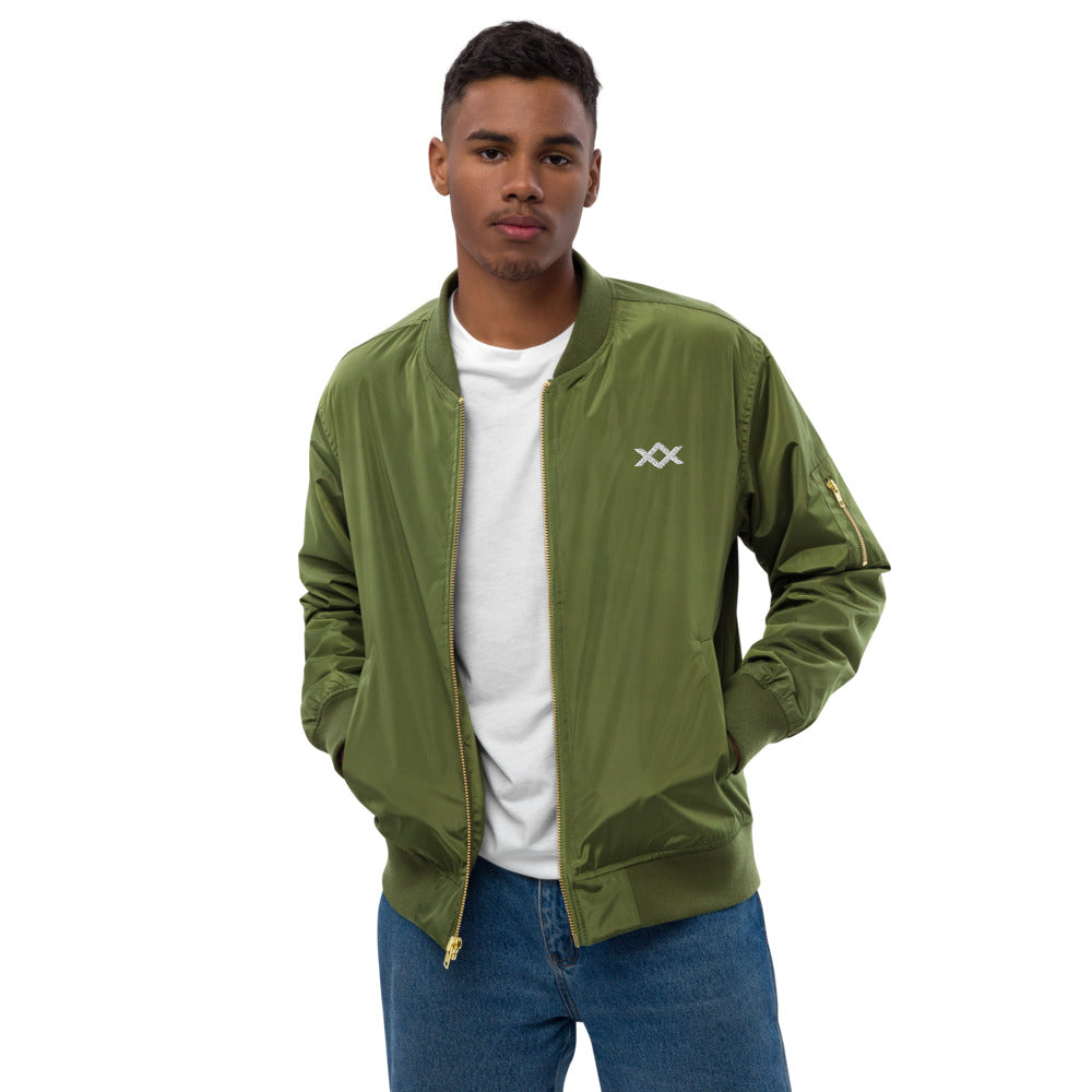 Premium bomber jacket (army)