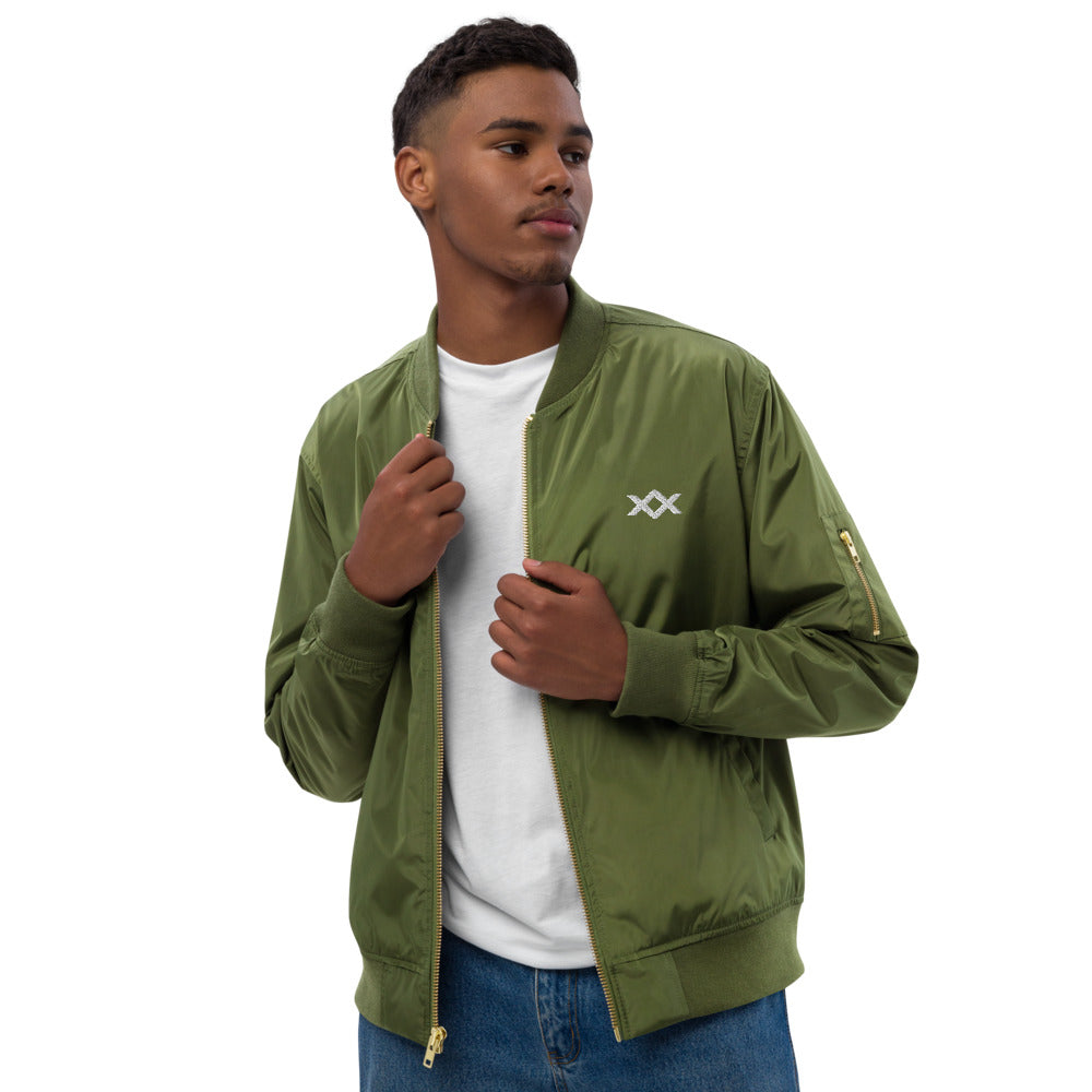 Premium bomber jacket (army)