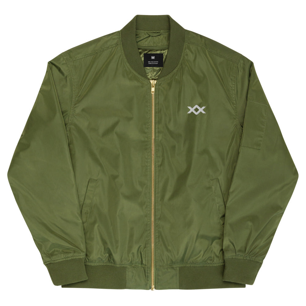 Premium bomber jacket (army)