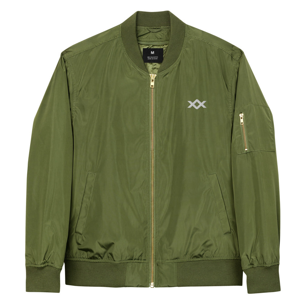 Premium bomber jacket (army)