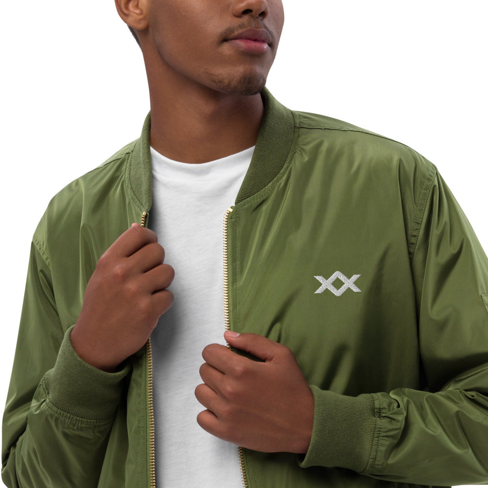 Premium bomber jacket (army)